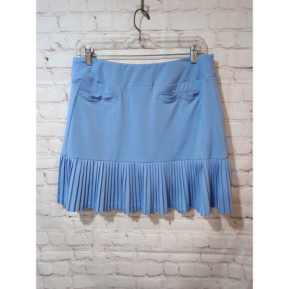 Tail Pleated UPF 50+ Pull On Tennis Golf Pickleball Athletic 17" Skort Skirt M - Picture 6 of 13